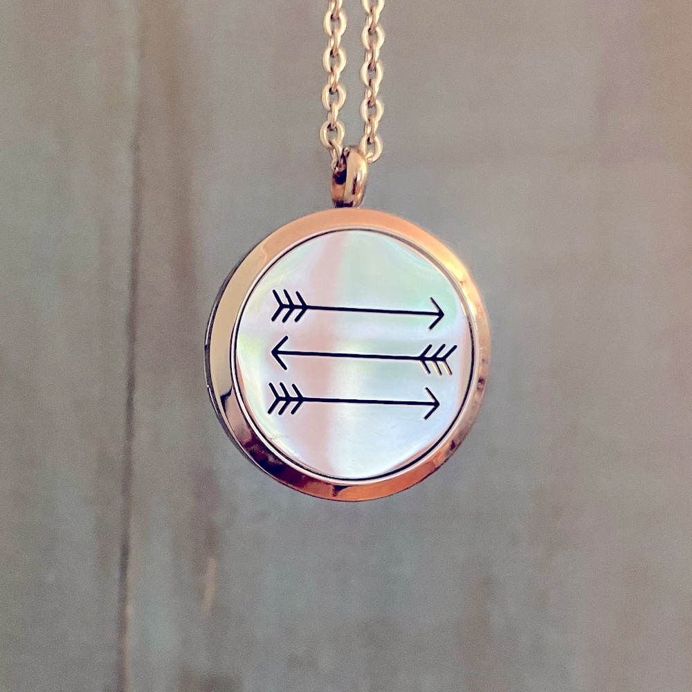 Essential Oil Diffuser Necklace stainless steel